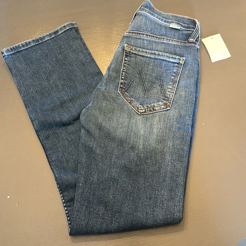 Women's Mother Jeans Size 23 Mid Rise Ryder Flood .. Right On Nwt